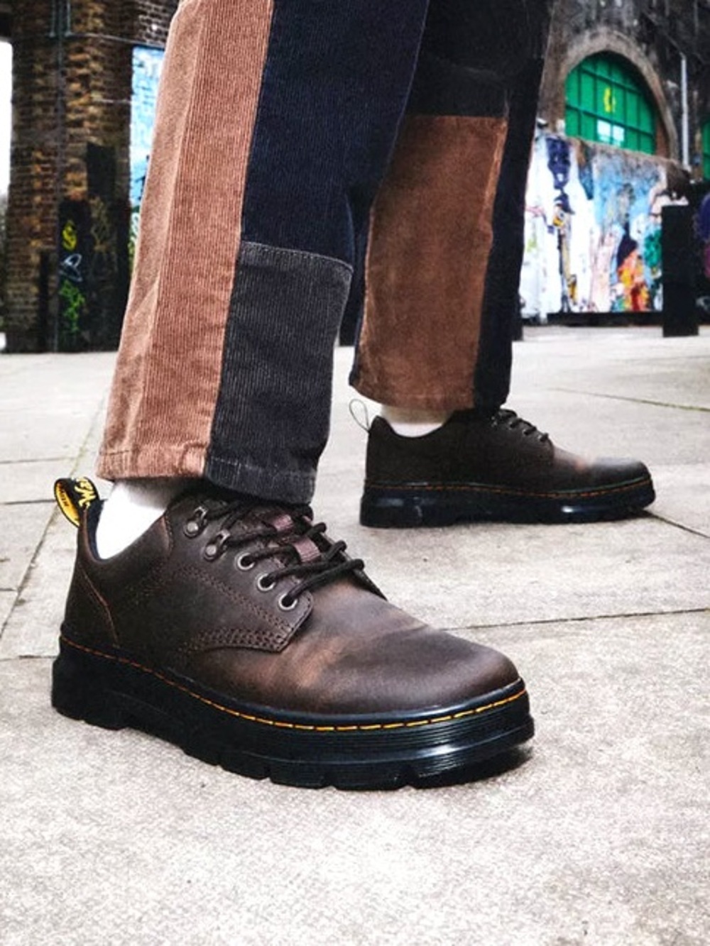 Dr. Martens Reeder Crazy Horse Leather Shoes